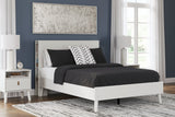 Aprilyn Full Bookcase Bed with Dresser and 2 Nightstands in White