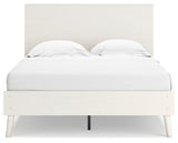 Aprilyn Full Bookcase Bed with Dresser and 2 Nightstands in White