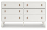 Aprilyn Full Bookcase Bed with Dresser, Chest and 2 Nightstands in White