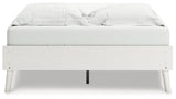 Aprilyn Full Platform Bed with Dresser and 2 Nightstands in White