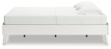 Aprilyn Full Platform Bed with Dresser and 2 Nightstands in White