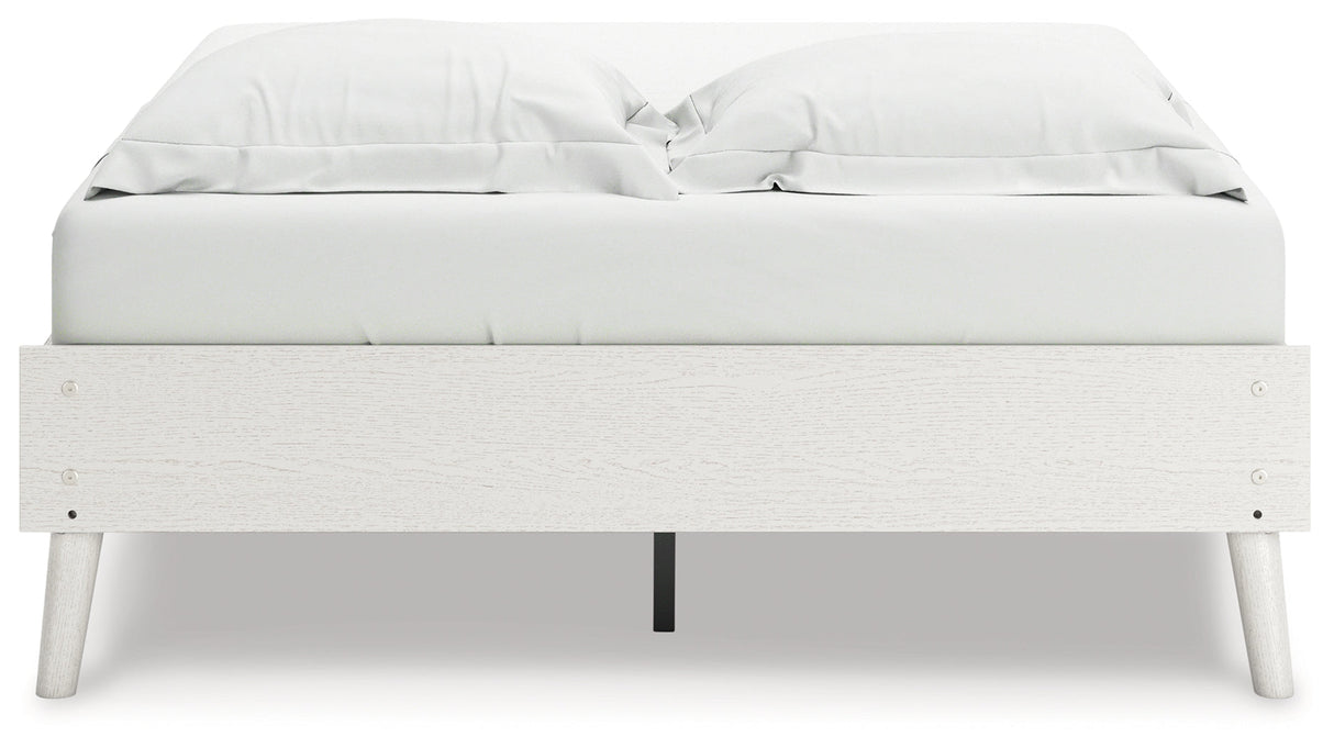 Aprilyn Full Platform Bed with Dresser, Chest and 2 Nightstands in White