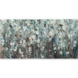 White Blooms with Navy II (MC) by Mercana Studio a Hand Embellished Textured Canvas by Mercana at Eve Furniture
