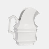 White/blue Ceramic Pitcher