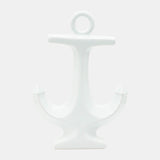 White Ceramic Anchor 10"