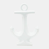 White Ceramic Anchor 10"