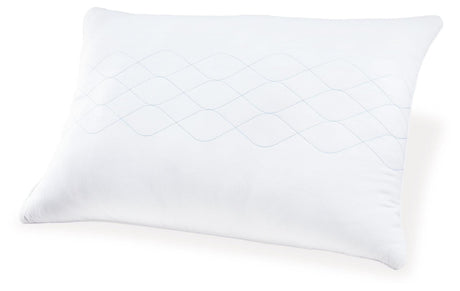 White Comfort Pillow by Ashley at Eve Furniture