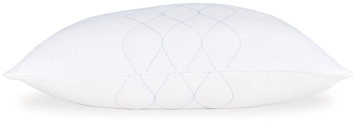 White Comfort Pillow by Ashley at Eve Furniture
