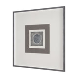 White Moon by Studio M a handmade Original Framed Artwork under Glass by Mercana at Eve Furniture