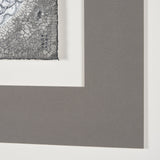 White Moon by Studio M a handmade Original Framed Artwork under Glass by Mercana at Eve Furniture