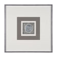 White Moon by Studio M a handmade Original Framed Artwork under Glass by Mercana at Eve Furniture