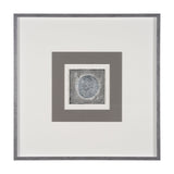 White Moon by Studio M a handmade Original Framed Artwork under Glass by Mercana at Eve Furniture