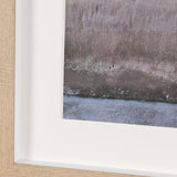 White Surfboard by Shot By Clint Framed Photo Print Matted under Glass by Mercana at Eve Furniture