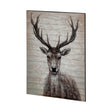 White Tail II Deer Original Hand Painted on Wood Oil Painting by Mercana at Eve Furniture