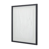 White Vines I by Studio M a handmade Original Framed 3D Textured Artwork under Glass by Mercana at Eve Furniture