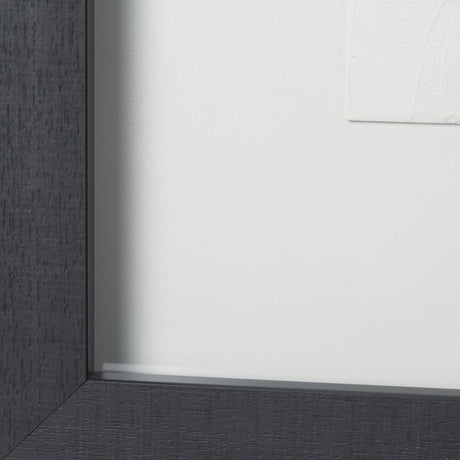 White Vines I by Studio M a handmade Original Framed 3D Textured Artwork under Glass by Mercana at Eve Furniture