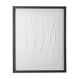 White Vines I by Studio M a handmade Original Framed 3D Textured Artwork under Glass by Mercana at Eve Furniture