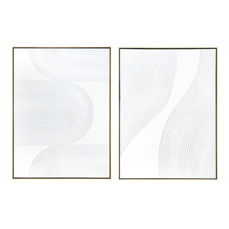 White Ways White Canvas by Crestview at Eve Furniture