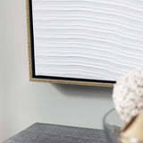 White Ways White Canvas by Crestview at Eve Furniture