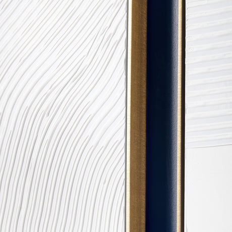 White Ways White Canvas by Crestview at Eve Furniture