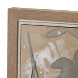 White Wisteria I by Mercana Studio Hand-Embellished Textured Framed Canvas Artwork by Mercana at Eve Furniture