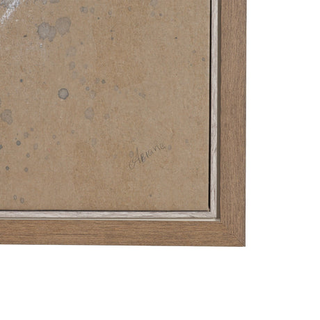 White Wisteria II by Mercana Studio Hand-Embellished Textured Framed Canvas Artwork by Mercana at Eve Furniture