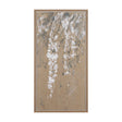 White Wisteria II by Mercana Studio Hand-Embellished Textured Framed Canvas Artwork by Mercana at Eve Furniture