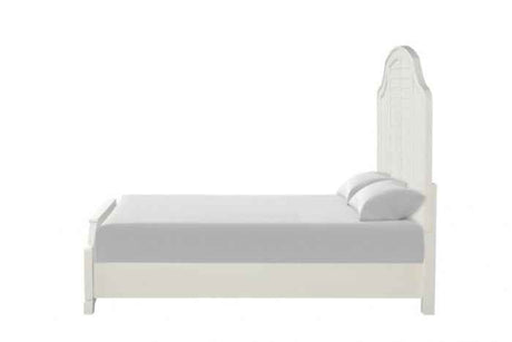 Whitehaven Antique White 4-Piece Queen Bedroom Set by Furniture of America at Eve Furniture