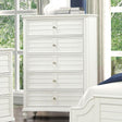 Whitehaven Antique White Chest by Furniture of America at Eve Furniture