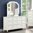 Whitehaven Antique White Dresser by Furniture of America at Eve Furniture