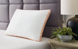 White/Orange 3-in-1 Pillow by Ashley at Eve Furniture