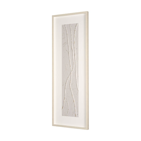 Whitewashed Expression by Studio M a handmade Original Framed Artwork under Glass by Mercana at Eve Furniture