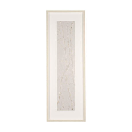 Whitewashed Expression by Studio M a handmade Original Framed Artwork under Glass by Mercana at Eve Furniture