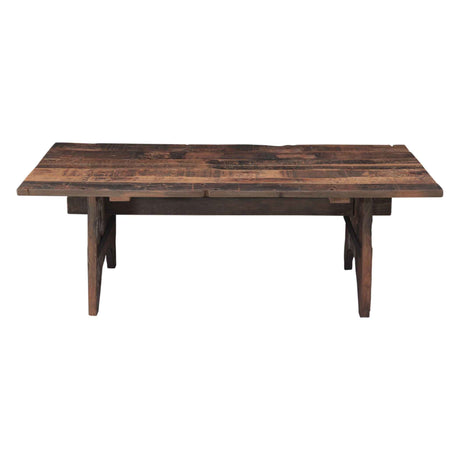 Whitley 54" Coffee Table in Reclaimed Teak by Home Trends & Design at Eve Furniture