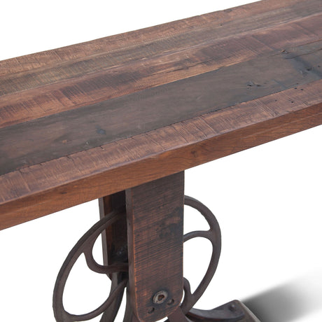 Whitley 56" Reclaimed Wood Console Table by Home Trends & Design at Eve Furniture