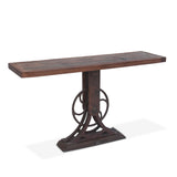 Whitley 56" Reclaimed Wood Console Table by Home Trends & Design at Eve Furniture