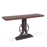 Whitley 56" Reclaimed Wood Console Table by Home Trends & Design at Eve Furniture