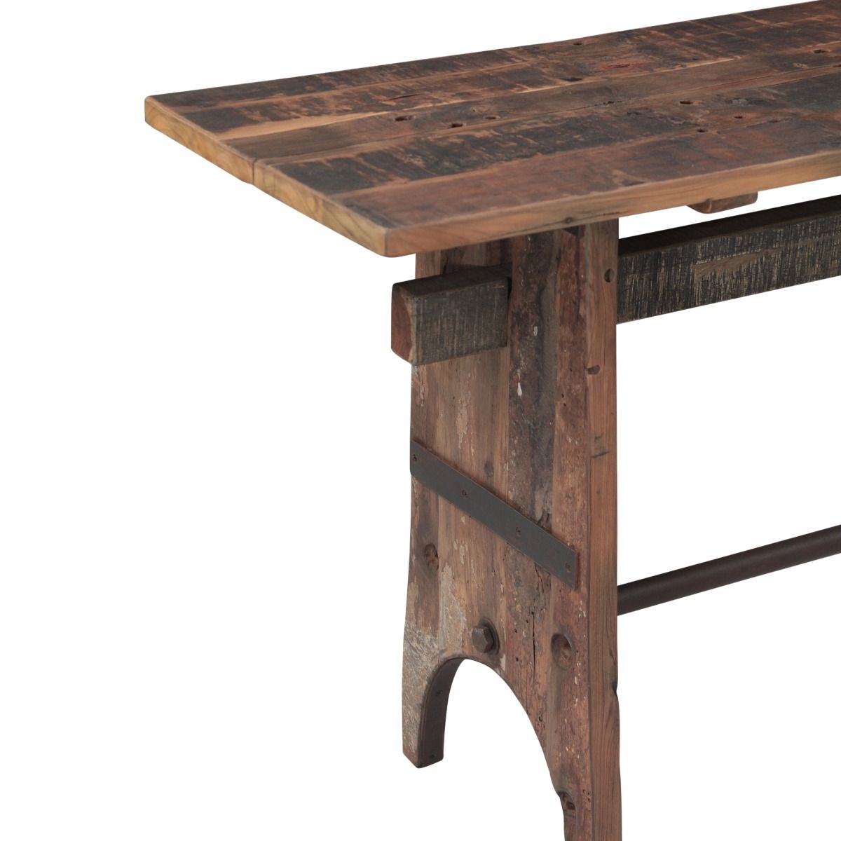 Whitley 62" Console Table in Reclaimed Teak by Home Trends & Design at Eve Furniture