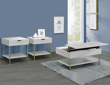 Whitman 3-Piece Lift-Top Cocktail Set by Steve Silver at Eve Furniture