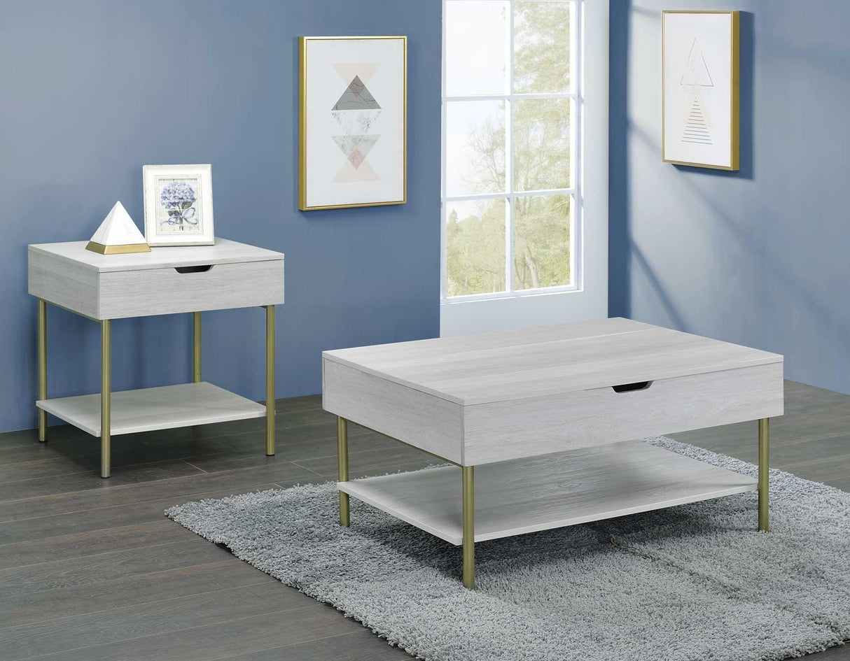 Whitman 3-Piece Lift-Top Cocktail Set by Steve Silver at Eve Furniture