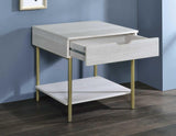 Whitman End Table by Steve Silver at Eve Furniture