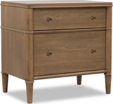 Whitmore Claystone 2-Drawer Nightstand by Modus Furniture at Eve Furniture