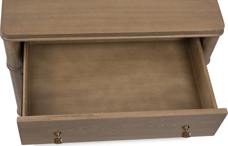 Whitmore Claystone 2-Drawer Nightstand by Modus Furniture at Eve Furniture