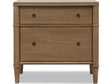 Whitmore Claystone 2-Drawer Nightstand by Modus Furniture at Eve Furniture