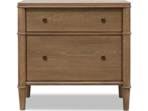 Whitmore Claystone 2-Drawer Nightstand by Modus Furniture at Eve Furniture
