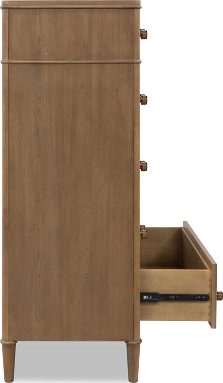 Whitmore Claystone 5 Drawer Chest by Modus Furniture at Eve Furniture