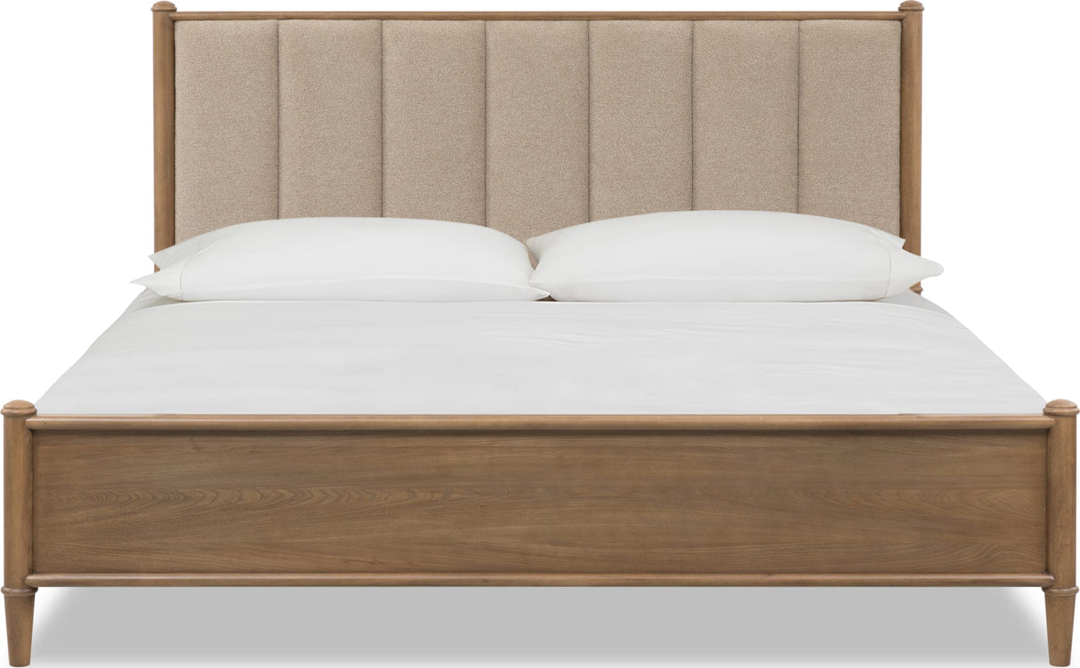 Whitmore Claystone California King Upholstered Bed by Modus Furniture at Eve Furniture