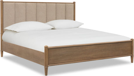 Whitmore Claystone California King Upholstered Bed by Modus Furniture at Eve Furniture