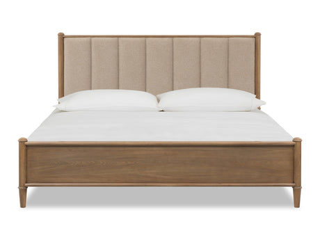 Whitmore Claystone California King Upholstered Bed by Modus Furniture at Eve Furniture