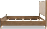 Whitmore Claystone King Upholstered Bed by Modus Furniture at Eve Furniture